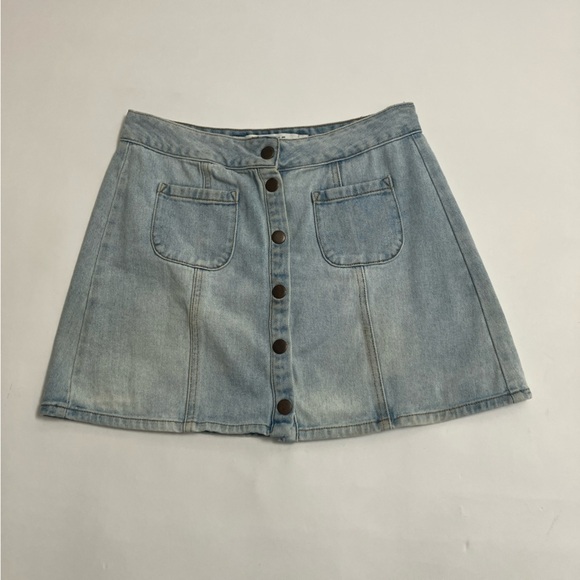 Brandy Melville Dresses & Skirts - BRANDY MELVILLE denim mini